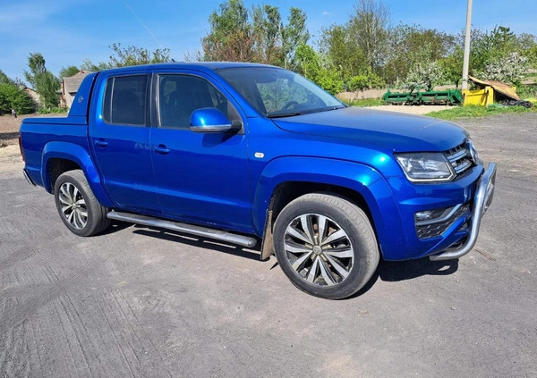 Volkswagen Amarok cena 129000 przebieg: 152000, rok produkcji 2017 z Płock małe 211
